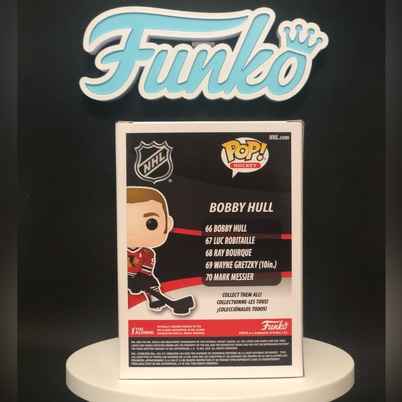 Bobby Hull- 66- NHL- Mint Condition- Funko - Picture 7 of 8